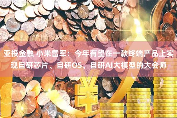 亚投金融 小米雷军：今年有望在一款终端产品上实现自研芯片、自研OS、自研AI大模型的大会师